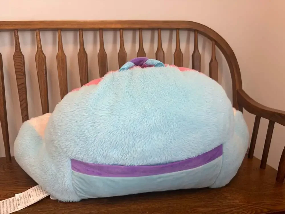 Animal Adventure Rainbow and Cloud Plush Lounge Pillow